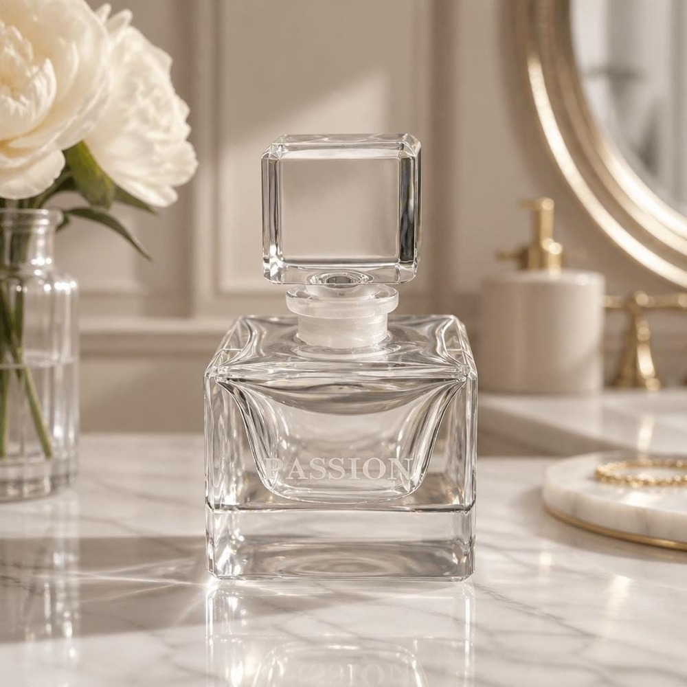 Vera Wang for Wedgwood Lyric Perfume Bottle Glass Crystal